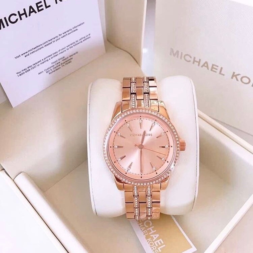 Women's Mini Ritz Crystal Bezel Bracelet Watch